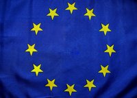 Das Bild zeigt eine Europaflagge.